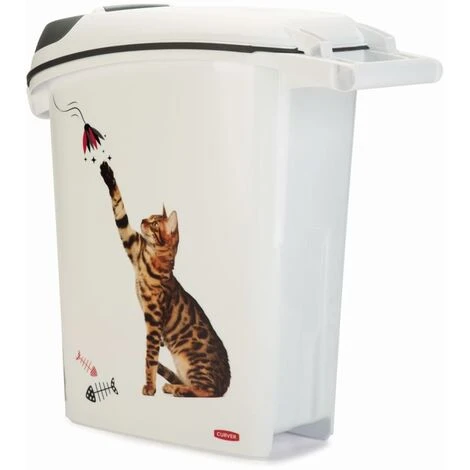 Tierfutterbehälter Katze 23 L Curver 4 Tierfutterbehälter Katze 23 L Curver – Bild 2