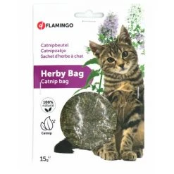 FLAMINGO PET PRODUCTS Katzenminze Nachfüllbeutel 15 G