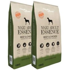 YOUTHUP Premium-Trockenhundefutter Maxi Adult Essence Beef & Chicken 2 X 15 Kg