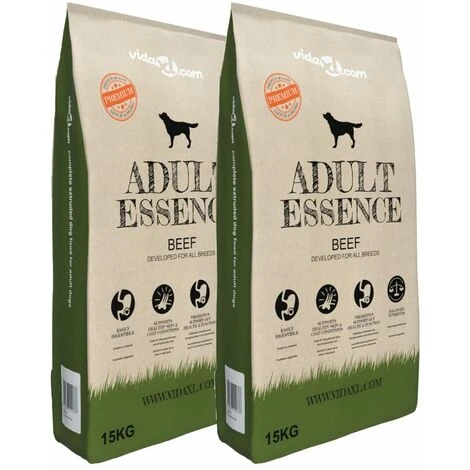 LONGZIMING Premium-Trockenhundefutter Adult Essence Beef 2 X 15 Kg 3 LONGZIMING Premium-Trockenhundefutter Adult Essence Beef 2 X 15 Kg