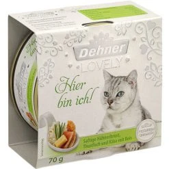 Dehner Premium Lovely Katzenfutter Adult, Ergänzungsfutter, Hühnerbrust Und Thunfisch Mit Käse, 24 X 70 G (1680 G) -Katzenfutter Verkaufsgeschäft 49663681 3