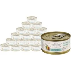Dehner Premium Lovely Katzenfutter Adult, Ergänzungsfutter, Hühnerbrust Und Weißfisch Mit Seegras, 24 X 70 G (1680 G)