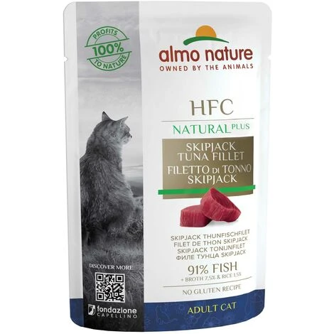 ALMO NATURE 8001154127805 NASSFUTTER FÜR KATZEN 55 G 3 ALMO NATURE 8001154127805 NASSFUTTER FÜR KATZEN 55 G