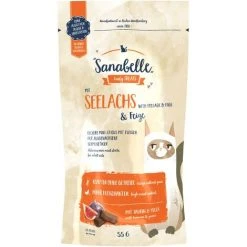 SANABELLE SEELACHS & FEIGE KATZENLECKEREIEN FISCH 55 G (621700055) BOSCH -Katzenfutter Verkaufsgeschäft 56368604 3