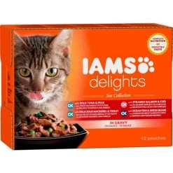 Iams Delights Katzennassfutter See Collection In Sauce 8710255100401 Katzennassfutter Iams Delights Katzennassfutter -Katzenfutter Verkaufsgeschäft 59897974 4