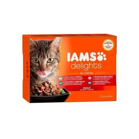 Iams Delights Katzennassfutter See Collection In Gelee 8710255100357 Collection 0629203896 Katzennassfutter 5 Iams Delights Katzennassfutter See Collection In Gelee 8710255100357 Collection 0629203896 Katzennassfutter – Bild 3
