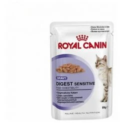 Royal Canin Digest Empfindlich 85 G (Sauce) FÙr Katzen Ab 1 Jahr Mit Verdauungsempfindlichkeit - 12 Umschl_ge 85 G