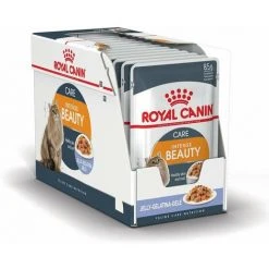 Royal Canin Intense Beauty 85G (Gelatine) Sch_nheit Und Flussbrill FÙr Erwachsene Katzen - 12 Umschl_ge 85G