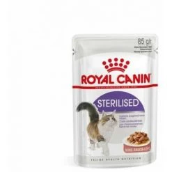 Royal Canin Sterilisiert 85 G (Pat_) FÙr Sterilisierte Erwachsene Katzen - 12 Umschl_ge 85G
