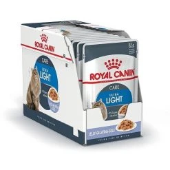 Royal Canin Ultra Light 85G (Gelatine) FÙr Erwachsene Katzen Mit Einer  bergewicht - 12 Umschl_ge 85G
