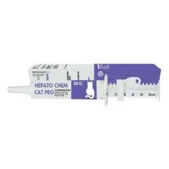 CHEMICAL IBíŠRICA Hepato Chem Cat Pro FÙr Hephetische Haustiere Von Haustieren - Tube 30 G