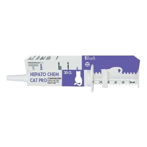 CHEMICAL IBíŠRICA Hepato Chem Cat Pro FÙr Hephetische Haustiere Von Haustieren - Tube 30 G 3 CHEMICAL IBíŠRICA Hepato Chem Cat Pro FÙr Hephetische Haustiere Von Haustieren - Tube 30 G