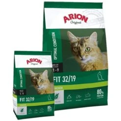 Original Arion Fit Optimaler Zustand 32/19 Essen FÙr Katzen, 2 Kg
