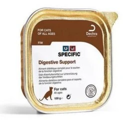 SPECIFIC Geben Sie HÙhle Food FÙr VerdauungsunterstÙtzung FIW -Katzen An, 4 X 7 X 100 G
