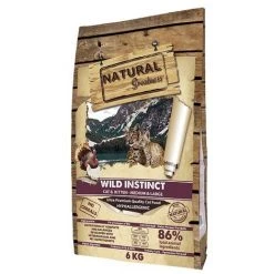 NATURAL GREATNESS NatÙrliche Gr_¤e Wild Instinct Medum & Lark Essen FÙr Mittlere/gro¤e Katzen, 6 Kg