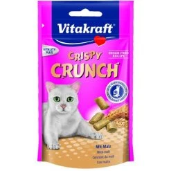 Vitakraft Katzensnack Crispy Crunch Mit Malz - 8 X 60g