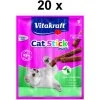 Vitakraft Katzensnack Cat-Stick Mini Ente & Kaninchen - 60 X 6g -Katzenfutter Verkaufsgeschäft 7183787 1