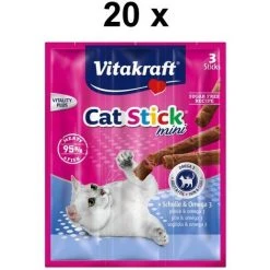 Vitakraft Katzensnack Cat-Stick Mini Scholle & Omega 3 - 60 X 6g
